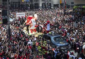 Slavje NBA naslova Toronto Raptors