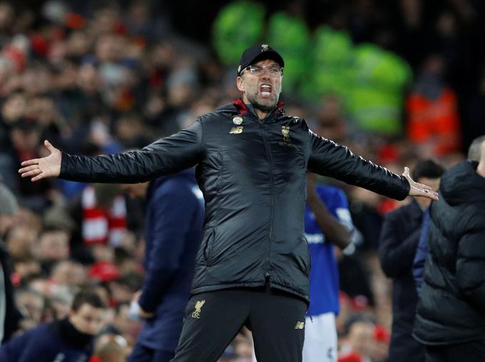 Nemec Jürgen Klopp je dočakal sladko zmago Liverpoola v šesti minuti sodnikovega podaljška. | Foto: Reuters