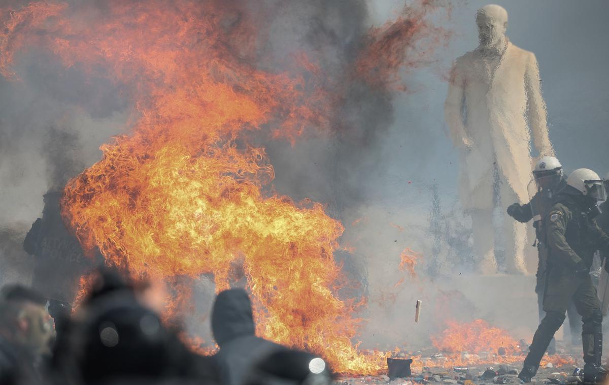 protesti Grčija | Foto Reuters