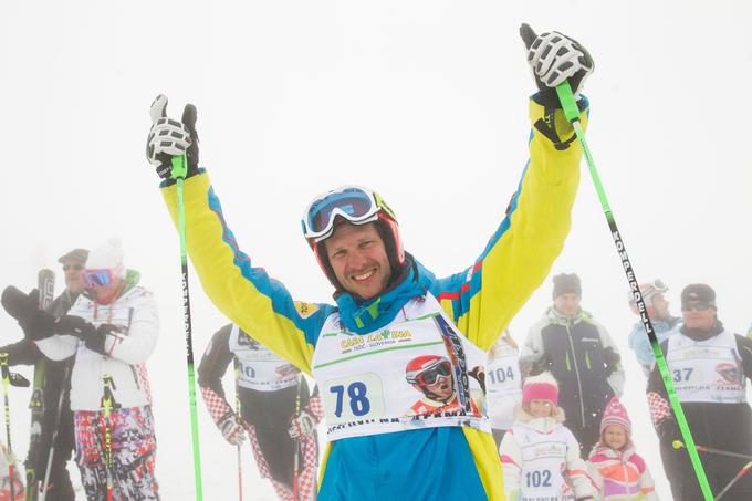 Najboljši slovenski smukač Andrej Jerman je smuči v kot postavil leta 2013. | Foto: 