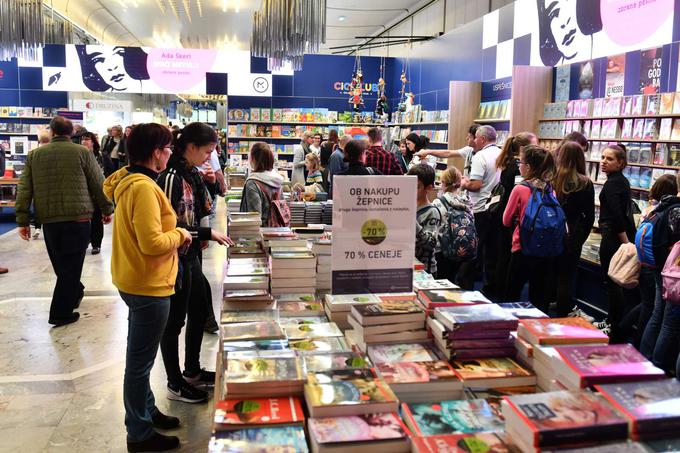 Slovenski knjižni sejem leta 2019 v Cankarjevem domu | Foto: STA ,