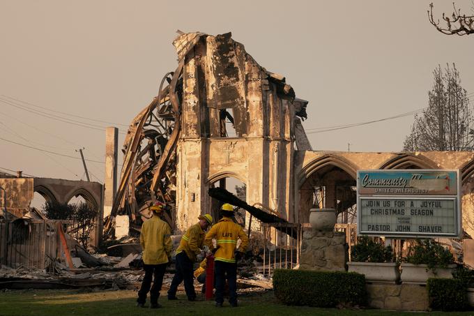 Los Angeles, požar | Foto: Reuters