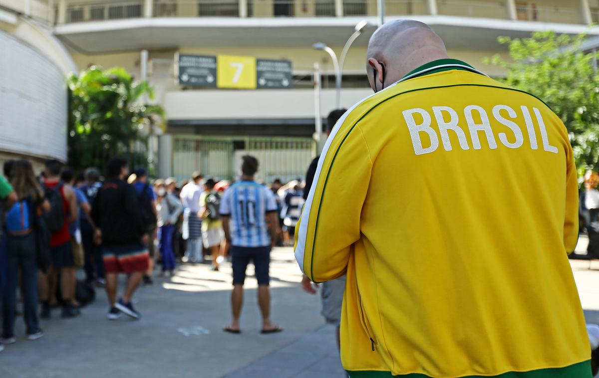 Brazilija - Argentina, navijači | Foto Guliverimage