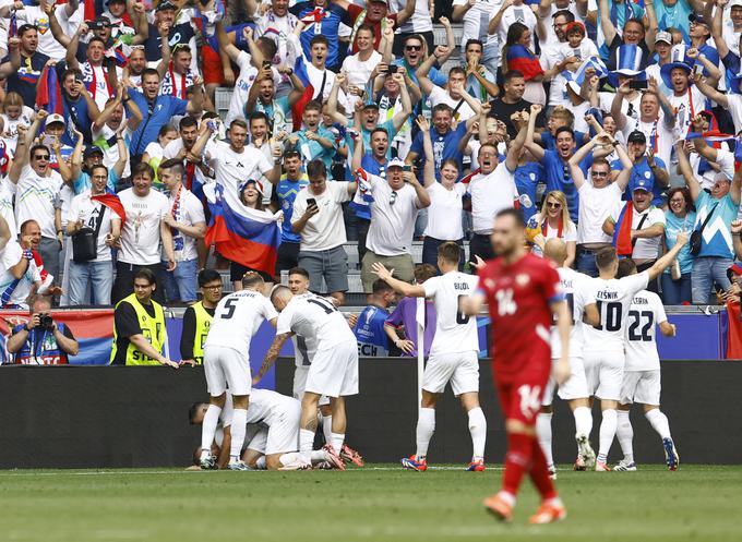 Lahko Slovenija ostane neporažena tudi na tretji tekmi tega Eura? V tem primeru bi si že zagotovila napredovanje med 16 najboljših. | Foto: Reuters