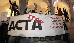 ACTA: "Velika industrija se spravlja na enega Slovenca"