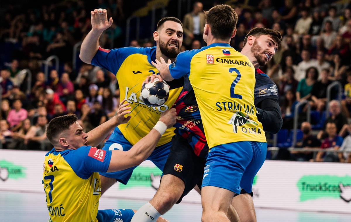 RK Celje Pivovarna Laško : Barcelona | Celjani so na Norveškem izgubili z 29:31. | Foto Guliverimage