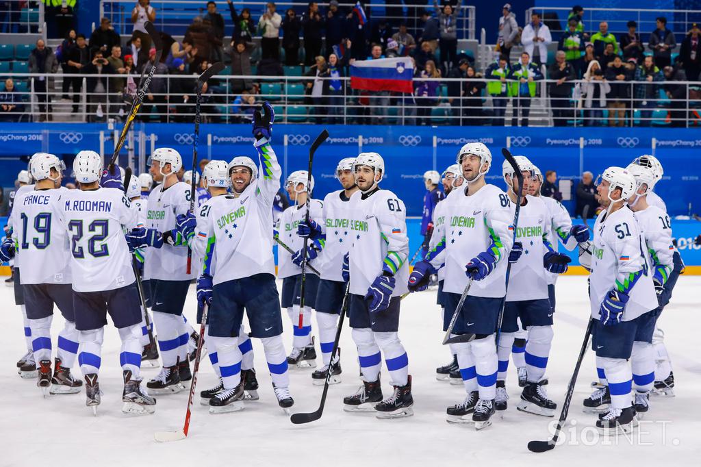 slovenska hokejska reprezentanca ZDA OI