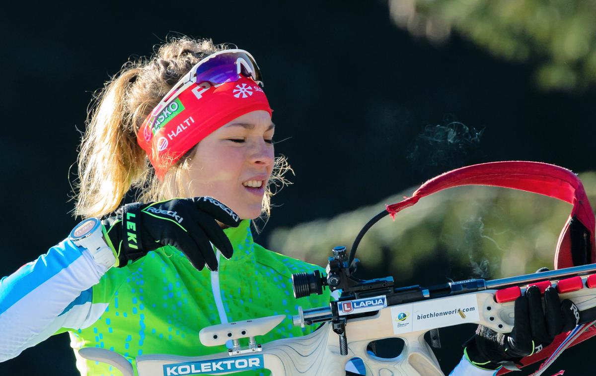 Nika Vindišar | Nika Vindišar in Rok Tršan sta prišla do sedmega mesta na tekmi mešanih parov. | Foto Prezlc Photography