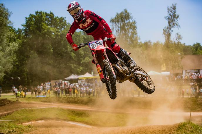 Tim gajser | Tim Gajser po prvem delu sezone vodi v seštevku elitnega razreda MXGP. | Foto Grega Valančič/Sportida