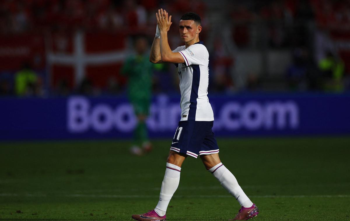 Phil Foden | Phil Foden se je po rojstvu tretjega otroka že vrnil v angleški tabor. | Foto Reuters