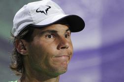 Nadal: To ni tragedija, nočem govoriti o kolenu