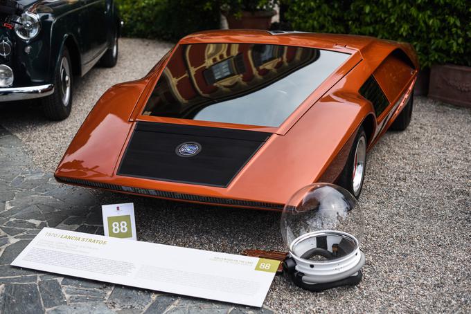 Lancia stratos zero je koncept iz 70. let, ki je kriv za oblikovni preporod avtomobilov. Navdih so pri konceptu črpali lamborghini countach, BMW M1, lancia stratos in številni drugi avtomobili. | Foto: Gašper Pirman