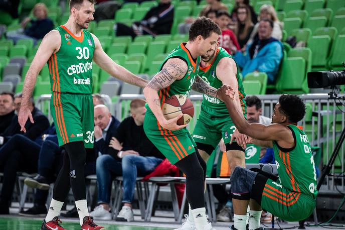 Cedevita Olimpija | Cedevita Olimpija je prišla do zmage s 84:83. | Foto Nik Moder/Sportida