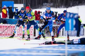 Pokljuka biatlon mešane štafete