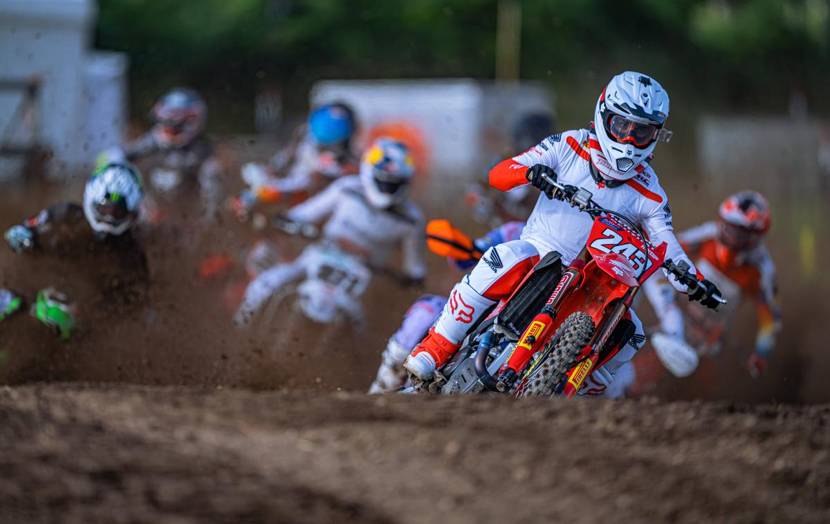 Tim Gajser Lombok | Tim Gajser je tako na kvalifikacijah kot na obeh nedeljskih vožnjah dobil štart, a bil nato drugi. | Foto Guliverimage