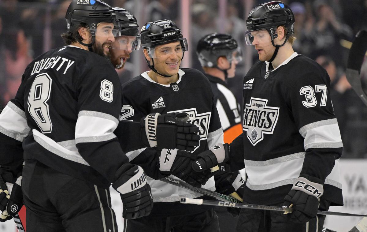 Anže Kopitar, Los Angeles Kings | Kralji so pred domačimi gledalci s 6:3 premagali Montreal Canadiens. | Foto Guliverimage