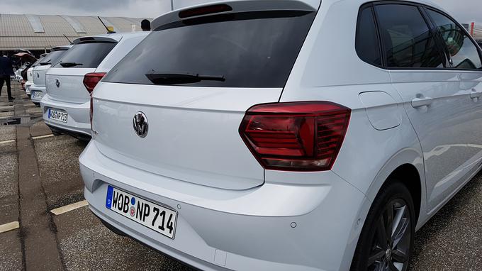 Novi volkswagen polo je prvič daljši od štirih metrov.  | Foto: Gregor Pavšič