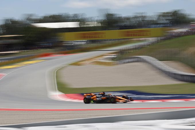 Lando Norris je prvi trening dobil s 24 tisočinkami prednosti pred Maxom Verstappnom. | Foto: Guliverimage