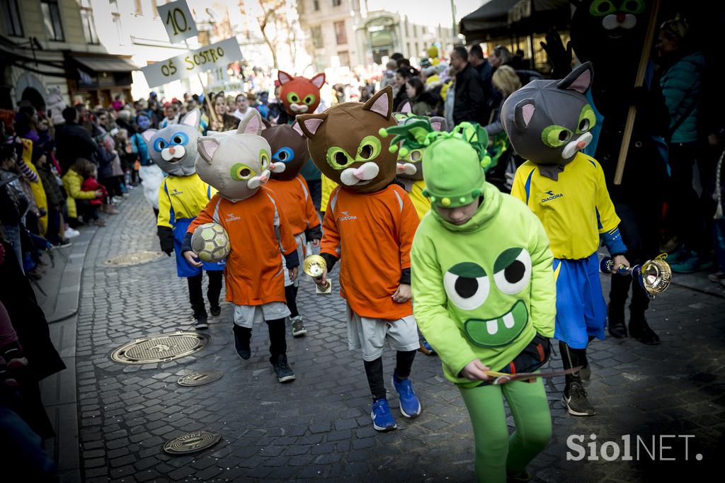 pustni karneval v Ljubljani