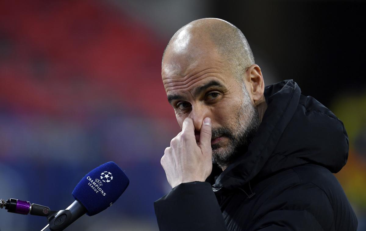 Josep Guardiola | Josep Guardiola je kot trener Manchester Cityja poskrbel za novi angleški rekord, sedem zaporednih zmag v ligi prvakov. | Foto Reuters