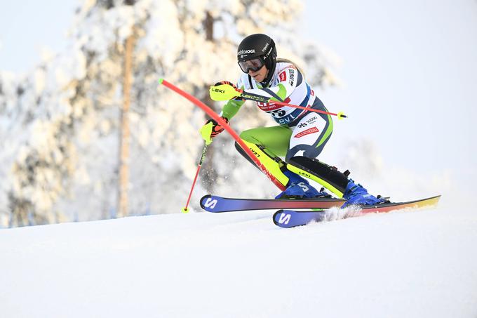 Ana Bucik je v prvi vožnji odstopila. | Foto: Guliverimage