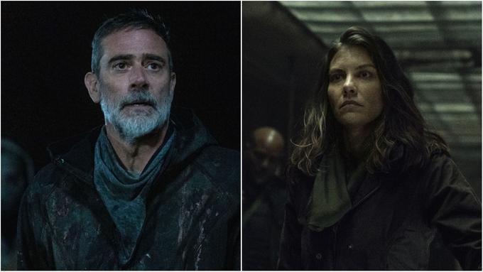 Jeffrey Dean Morgan in Lauren Cohan | Foto: AMC