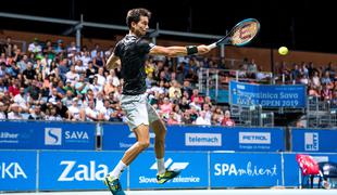 Bedene v polfinalu Metza