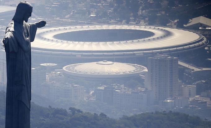 Maracana pod Kristusovim kipom bo 5. 8. prizorišče slovesnosti ob odprtju OI 2016. | Foto: 