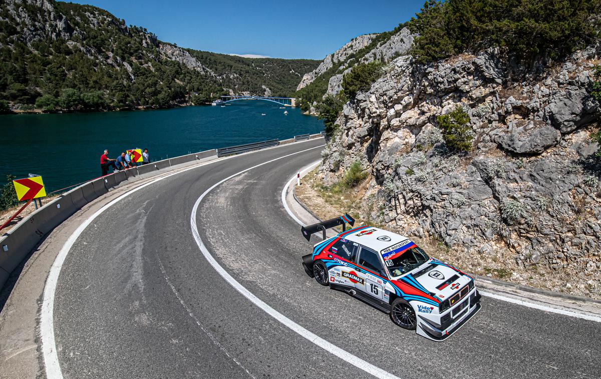 Gorska dirka Skradin | Milan Bubnič (lancia delta) je bil v hrvaškem Skradinu prepričljiv, z zmago je prevzel vodstvo v skupnem seštevku gorskega državnega prvenstva. | Foto Uroš Modlic