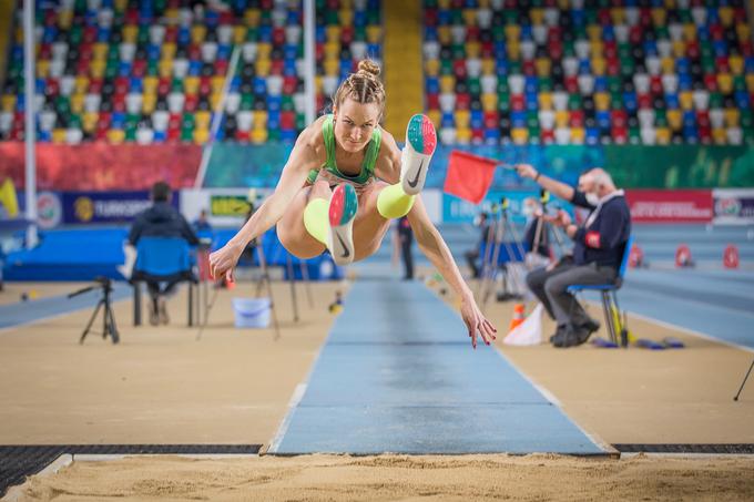 Neja Filipič je osvojila srebro. | Foto: Peter Kastelic/AZS