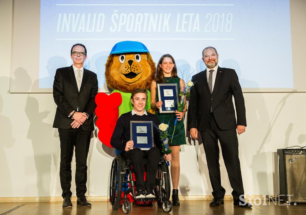 Športnik invalid leta 2018