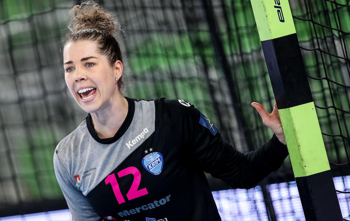 Krim - Metz, rokomet | Barbara Arenhart je zbrala 18 obramb, a tudi to ni bilo dovolj za zmago. | Foto Matic Klanšek Velej/Sportida