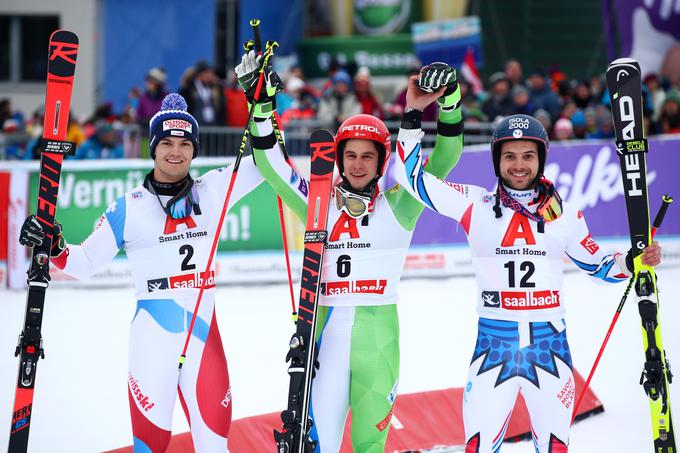 Žan Kranjec je letos že dokazal, da se zna zavihteti celo na sam vrh. | Foto: Reuters