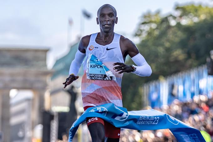 Eliud Kipchoge je vknjižil rekordno peto berlinsko zmago. | Foto: Guliverimage