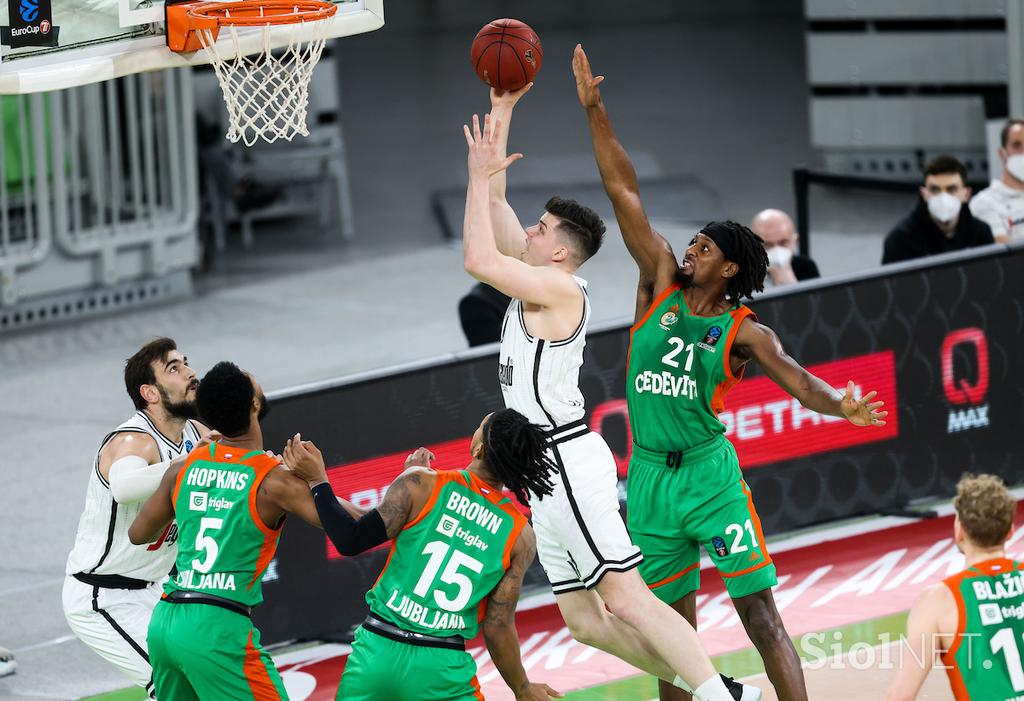 Cedevita Olimpija, Virtus Bologna, februar 2021