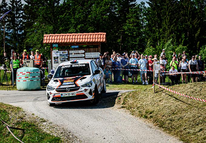 Mark Škulj in Pia Šumer (opel corsa rally4) sta letos dobila še vse preizkušnje v Diviziji 2. | Foto: Aljaž Jež