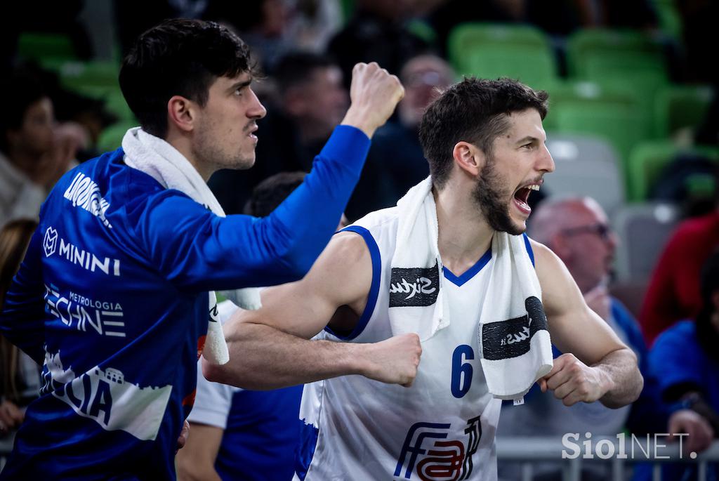 EuroCup: Cedevita Olimpija - Brescia