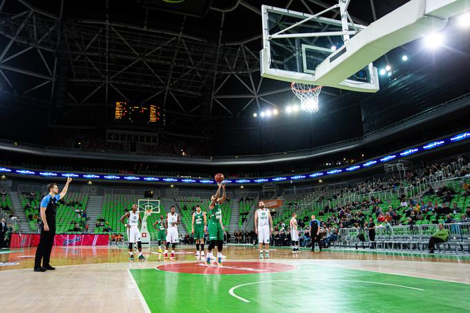 Cedevita Olimpija ni predramila košarkarsko zaspane Ljubljane. | Foto: Grega Valančič/Sportida