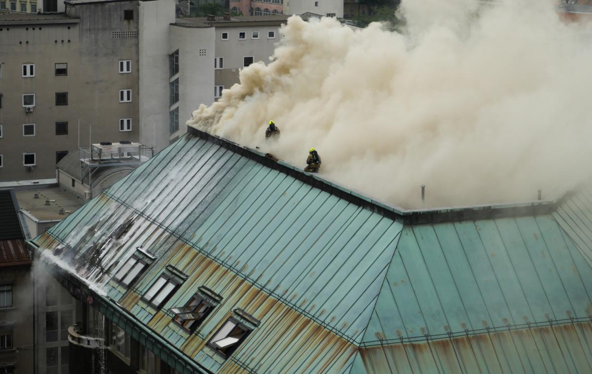 hotel Union požar | Foto STA