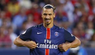 Ibrahimović in PSG odpihnila Lyon, napredoval tudi Marseille