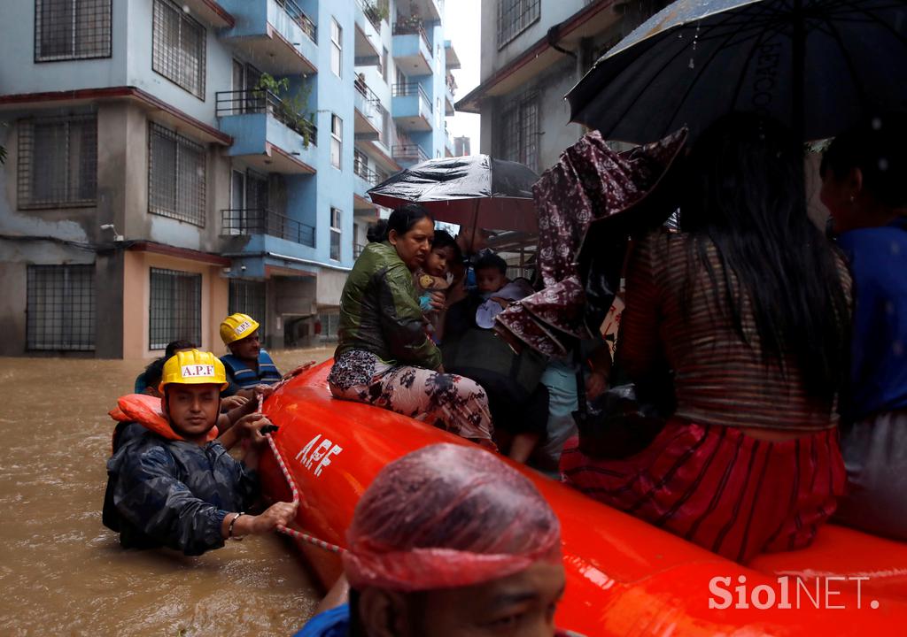 Poplave v Nepalu