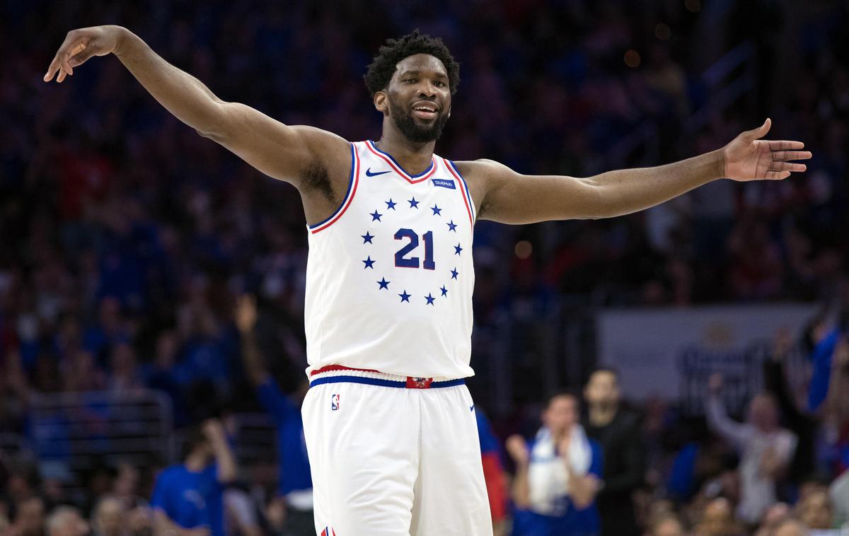 Joel Embiid | Joel Embidd je bil razpoložen za igro proti Torontu. | Foto Reuters