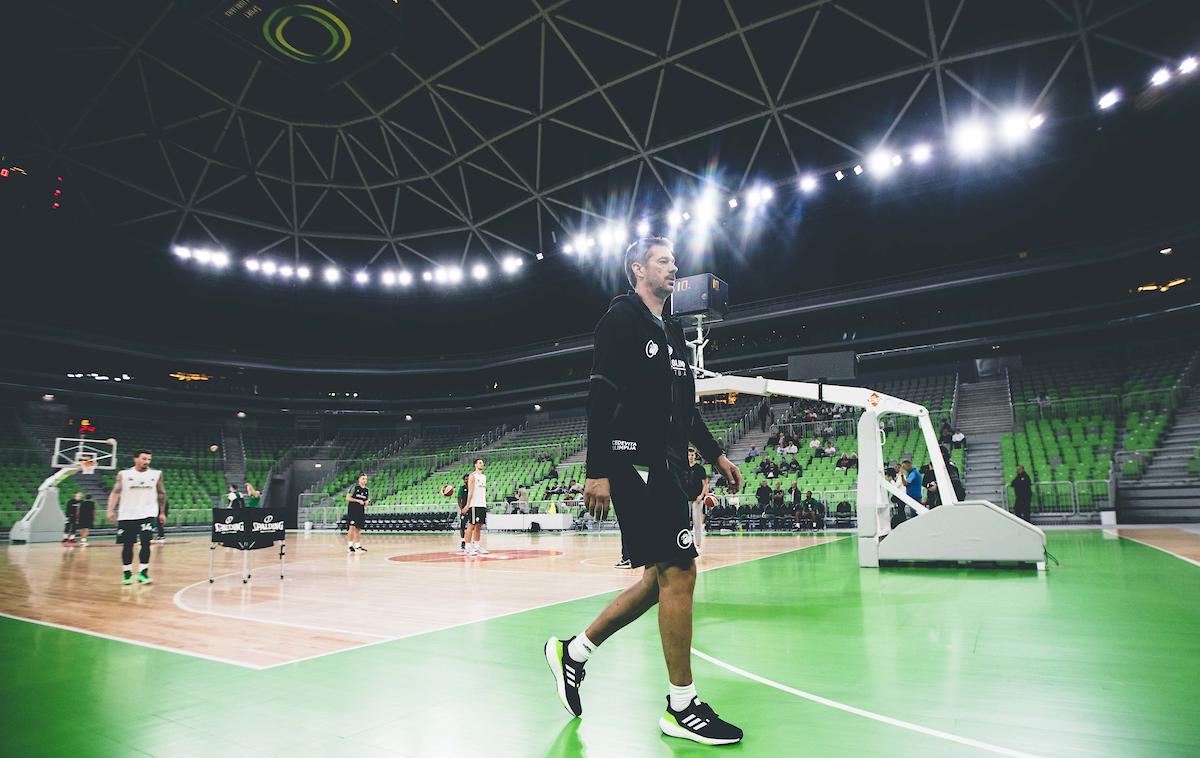 Cedevita Olimpija trening Jurica Golemac | Stožice bodo danes gostile prvo tekmo EuroCupa. | Foto Grega Valančič/Sportida