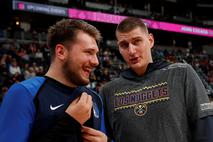 Luka Dončić in Nikola Jokić