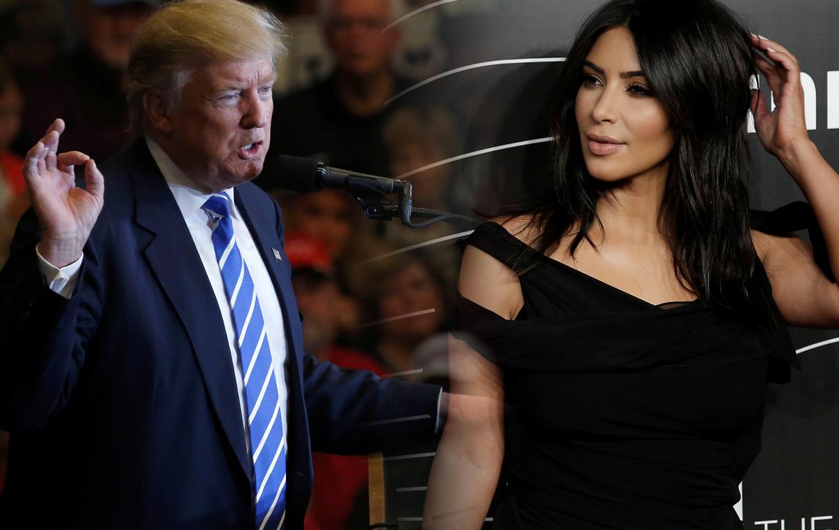 donald trump, kim kardashian | Foto Reuters