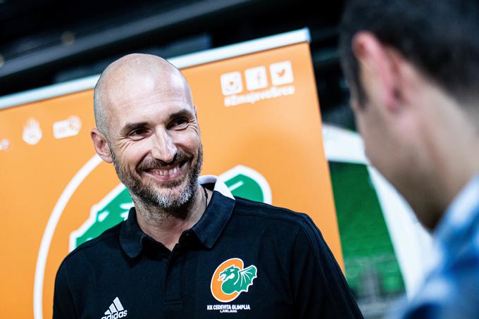 Dodobra je poprijel za delo, ki ga čaka v novem klubu Cedevita Olimpija. | Foto: Grega Valančič/Sportida