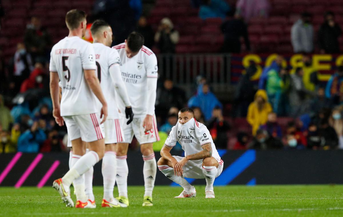 Benfica Barcelona Haris Seferović | Benfica je v torek zapravila idealno priložnost, da bi premagala Barcelono in se na lestvici zavihtela na drugo mesto. | Foto Reuters