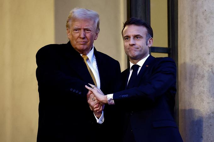 Macron in Trump naj bi se v Beli hiši sestala v ponedeljek. | Foto: Guliverimage