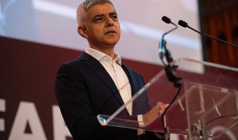 Laburist Sadiq Khan tretjič izvoljen za župana Londona