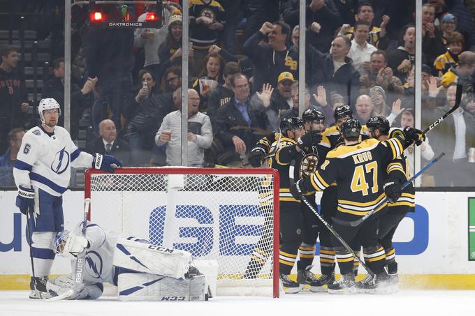 Boston je končal deset tekem dolg zmagoviti niz. | Foto: Reuters